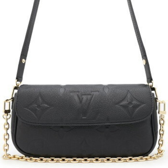 Louis Vuitton Chain Wallet Empreinte Ivy Black - Picture 1 of 8